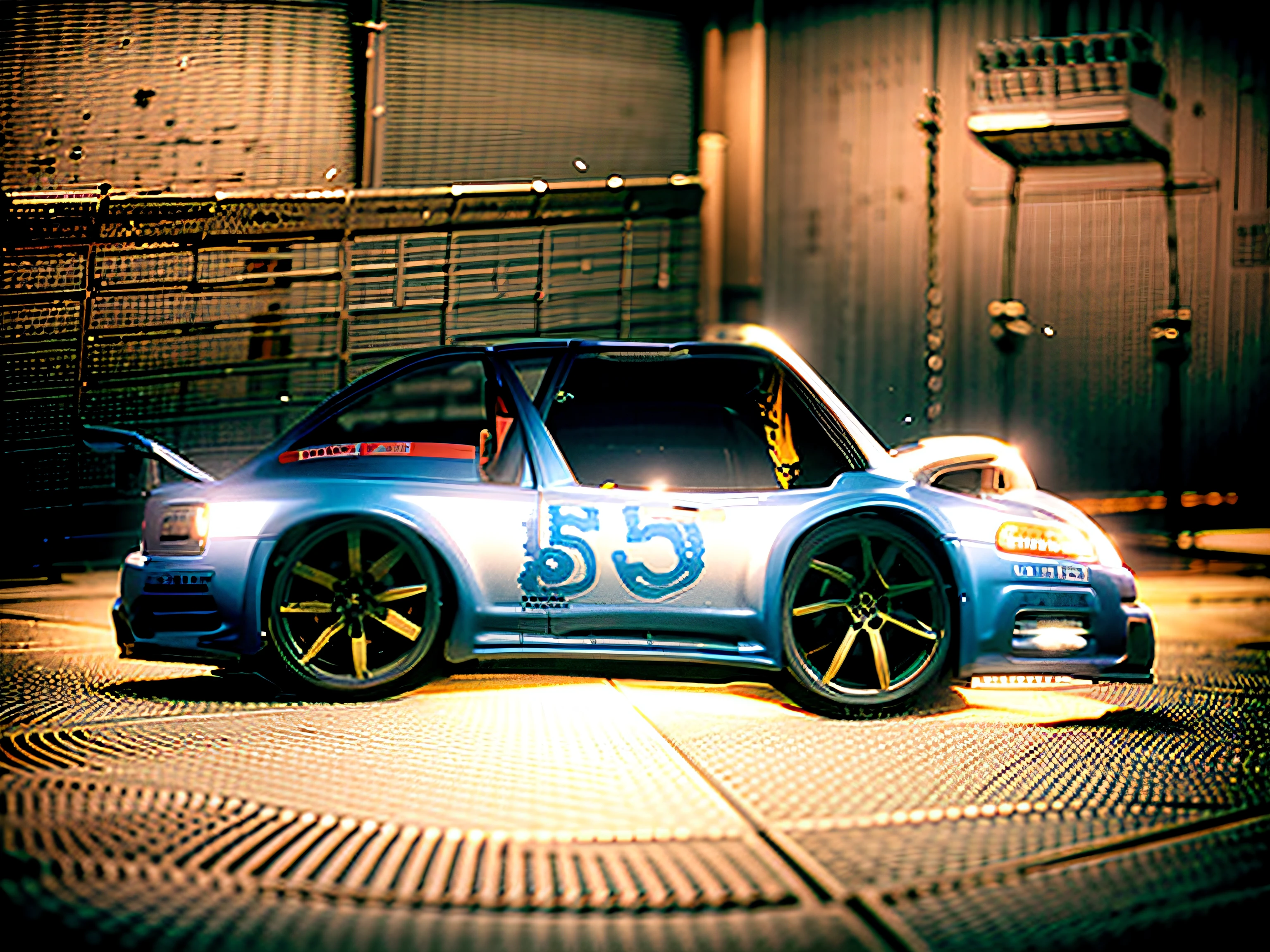 tmasterpiece，high qulity, racer, racer, intricate detailed racing car, finely detailed car
