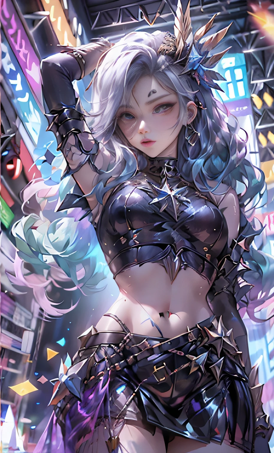 Valkyrie Black Silk stage performance