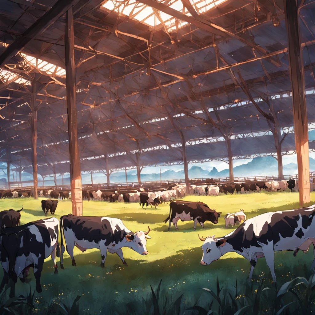 Cattle farms
