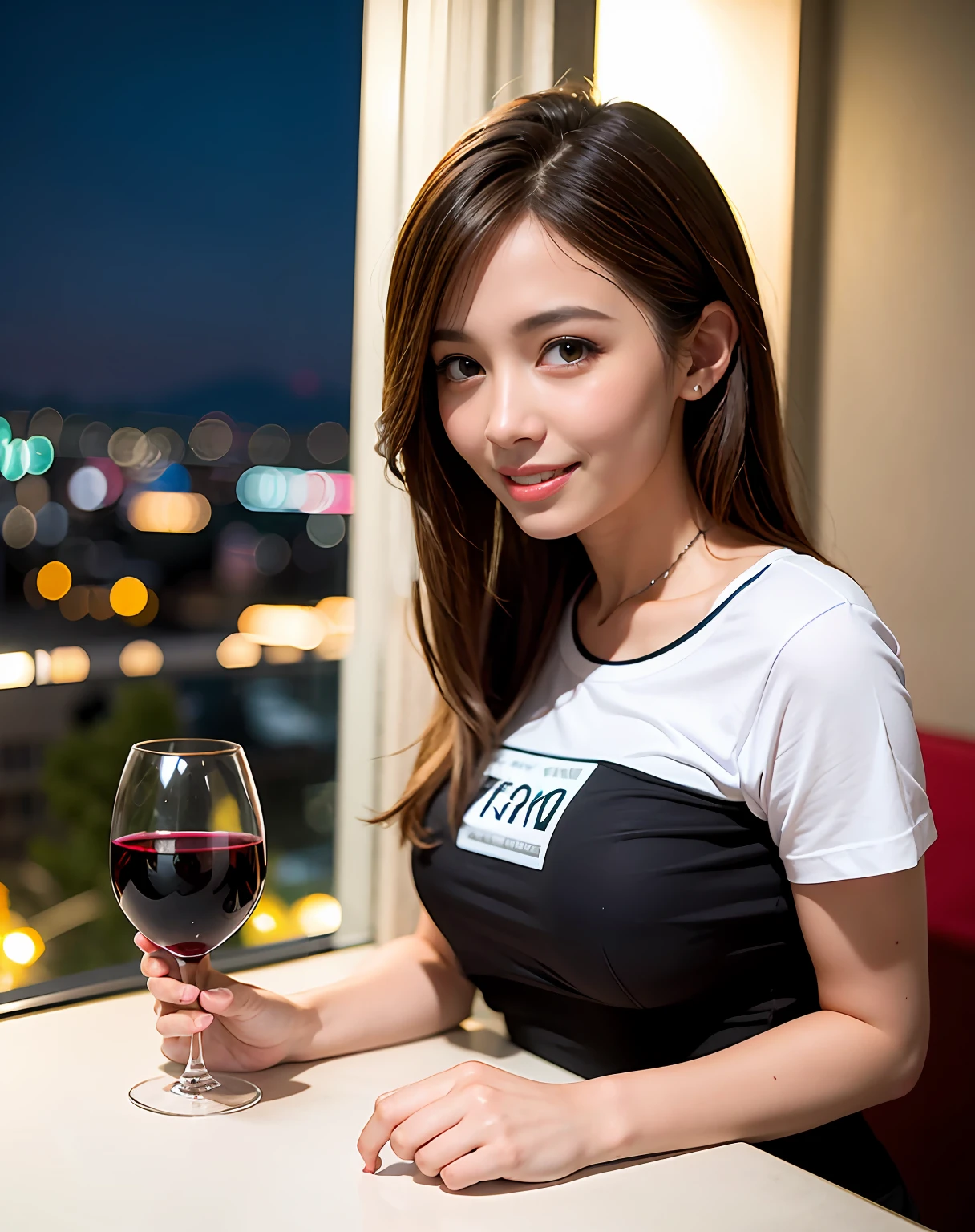 Make it a stylish T-shirt。