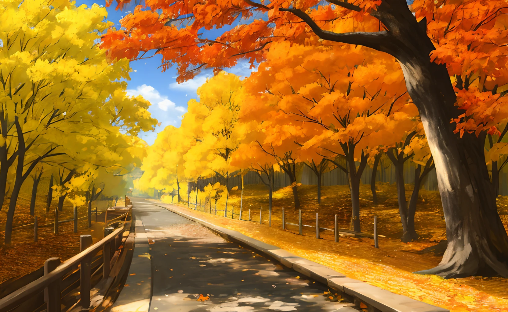 autumnal study zori