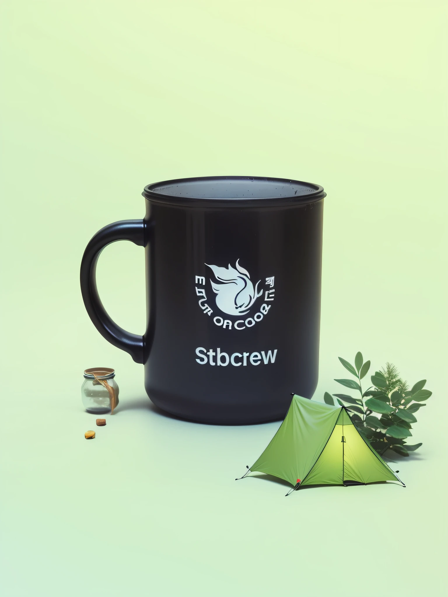 drinking glass,Photogram,camping,A plant,真实感