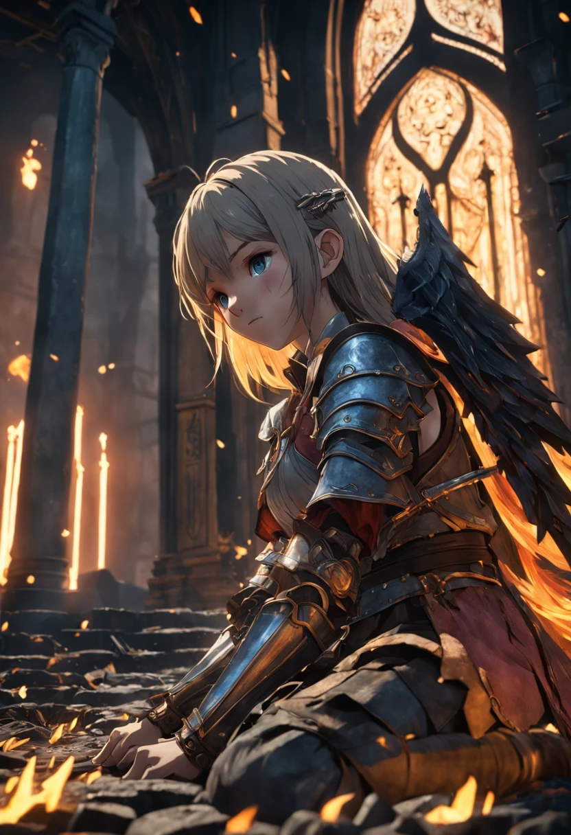 Dark souls. Ark Soul. Unreal Engine 5, Cinematic, Color grading, Portrait photography, Ultra-wide angle, Depth of field, Hyper-detailed, beautifully color-coded, insanely details, Intricate details, beautifully color-graded, illusory engine, Cinematic , Color grading, editorial photography