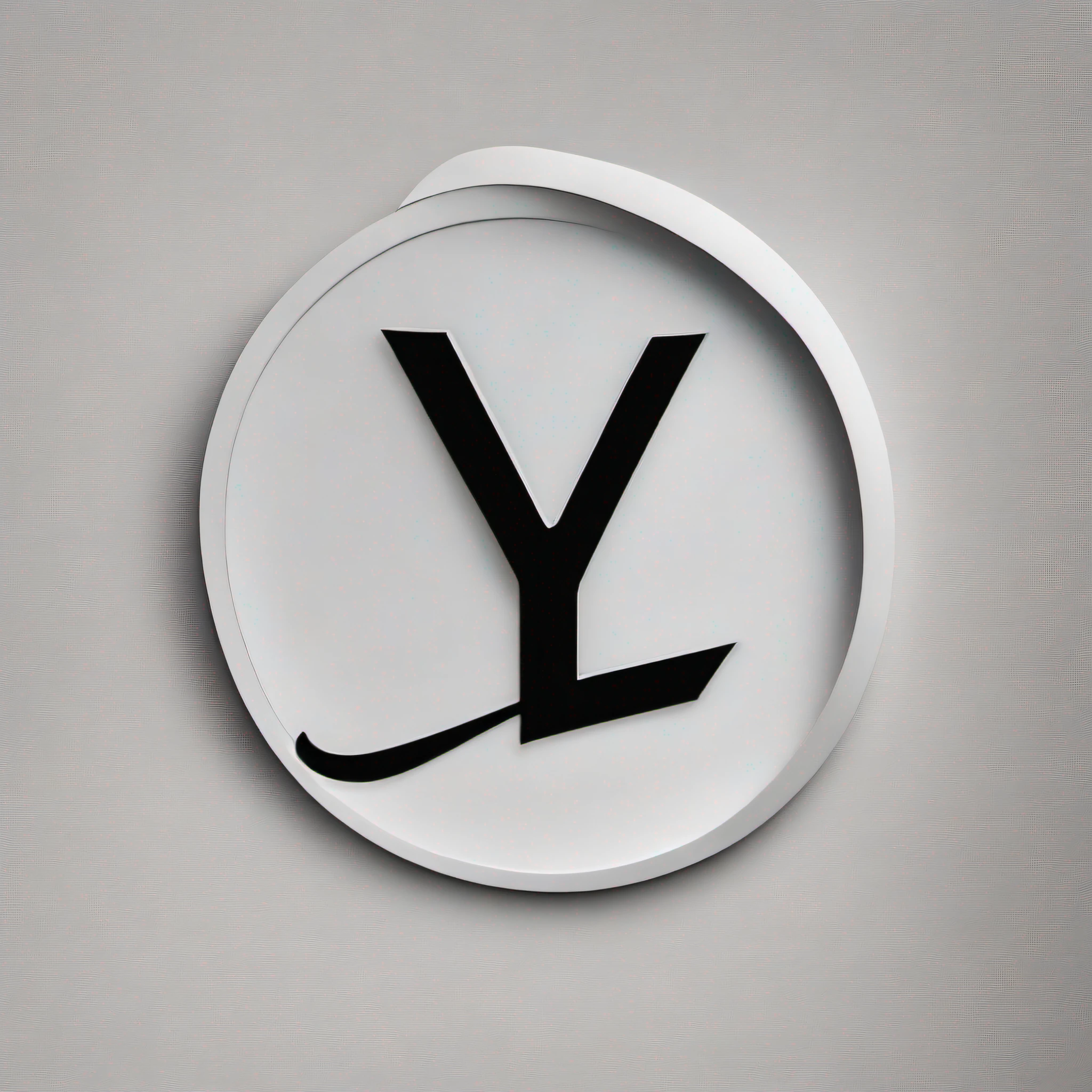 white backgrounid，There is a logo with the letters "YL"
