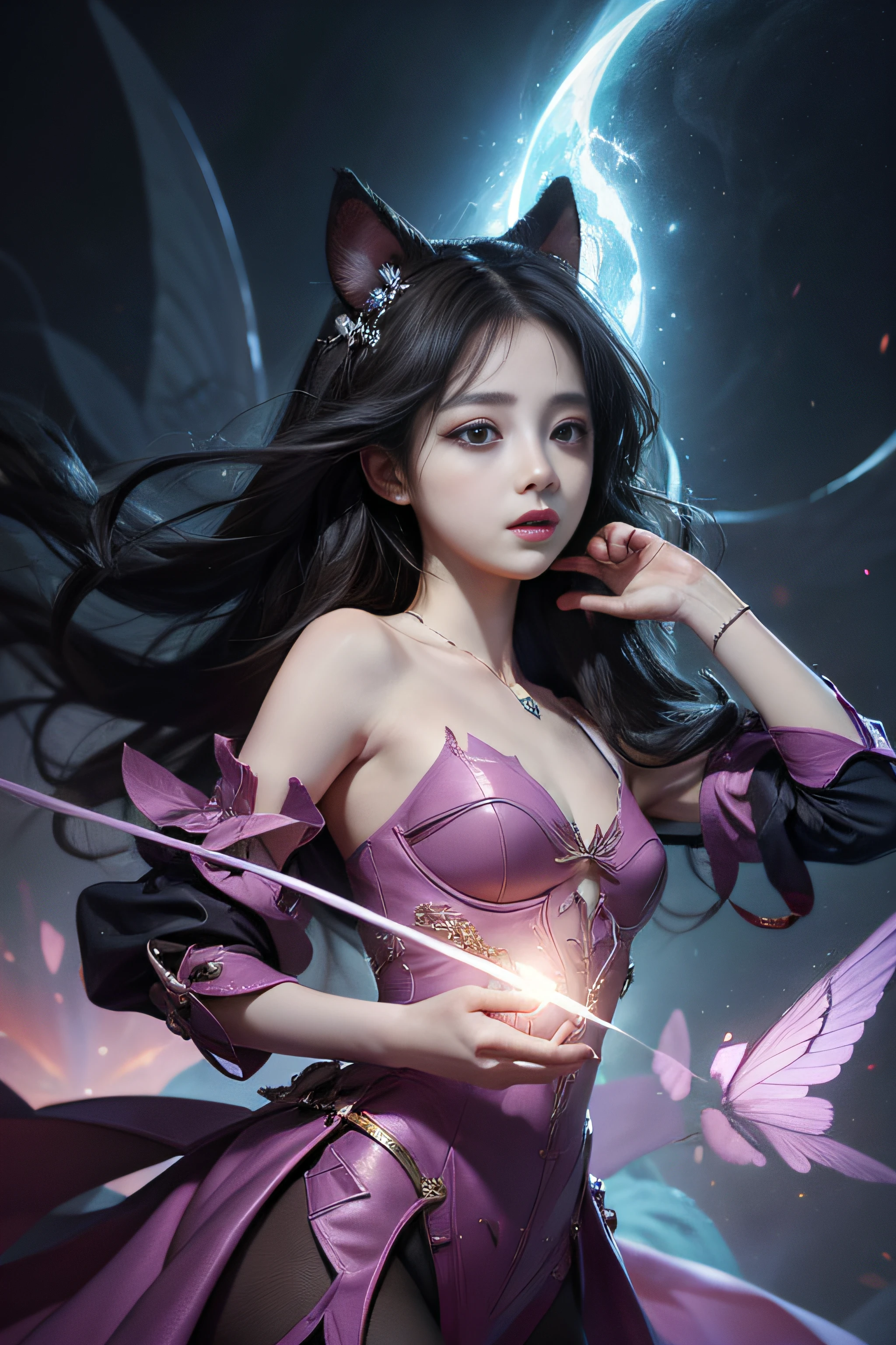 Cool illustrations inspired by NFT art、Brighten backgrounds、Fantastical、hiquality、pureerosface_v1:0.8