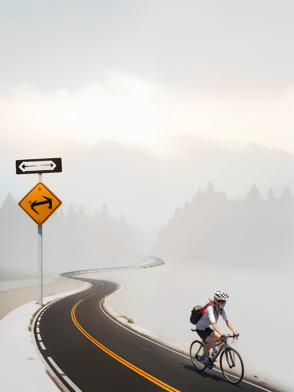 Road,Riding,Pointing cards