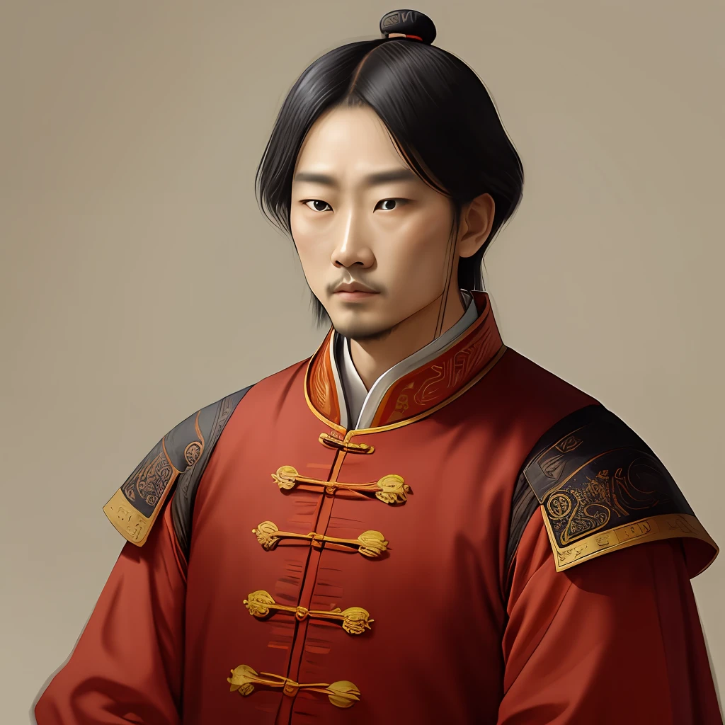 Emperor Wudi of Han, Liu Che, was a young man