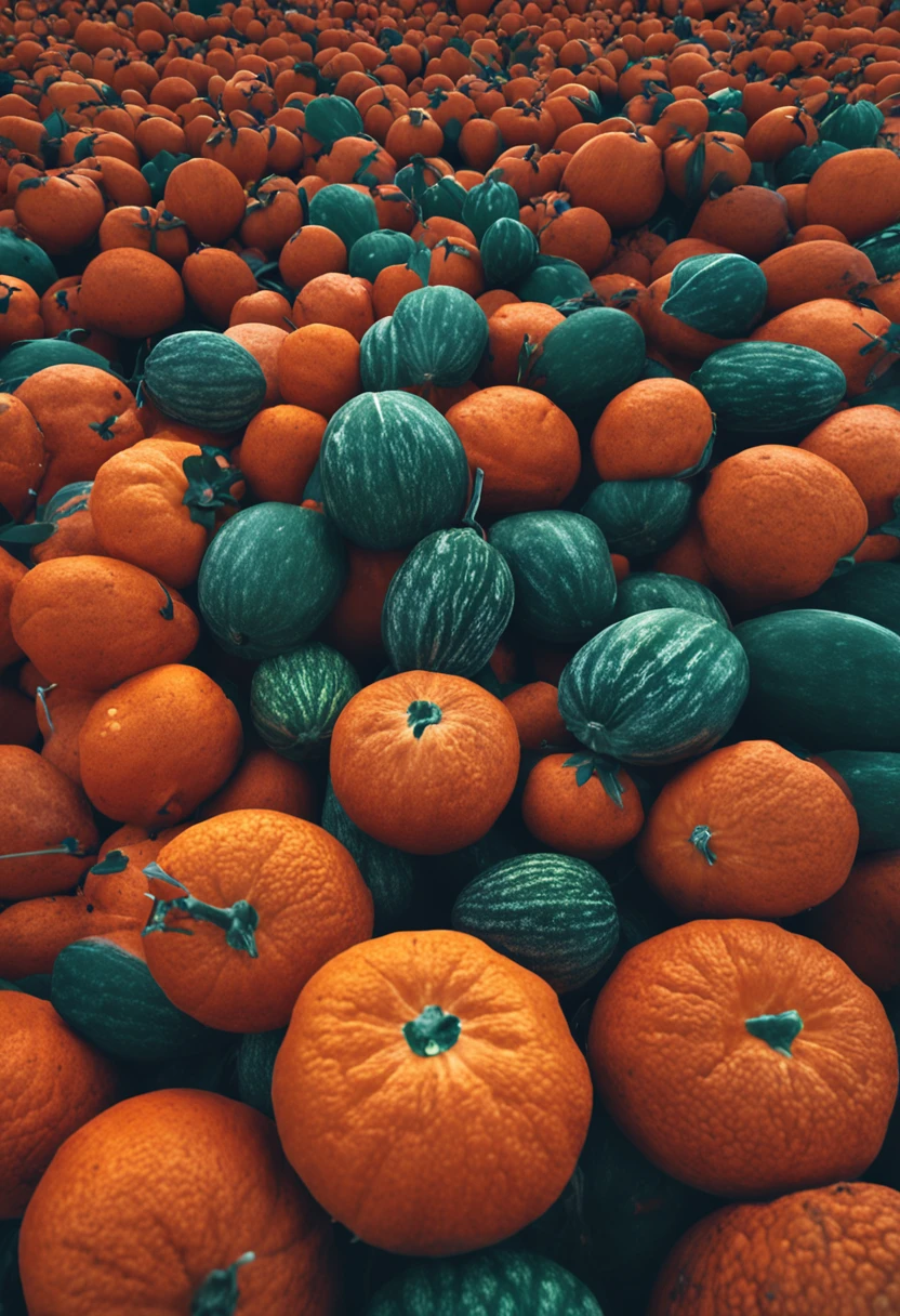 The face of the family melon grows on the orange