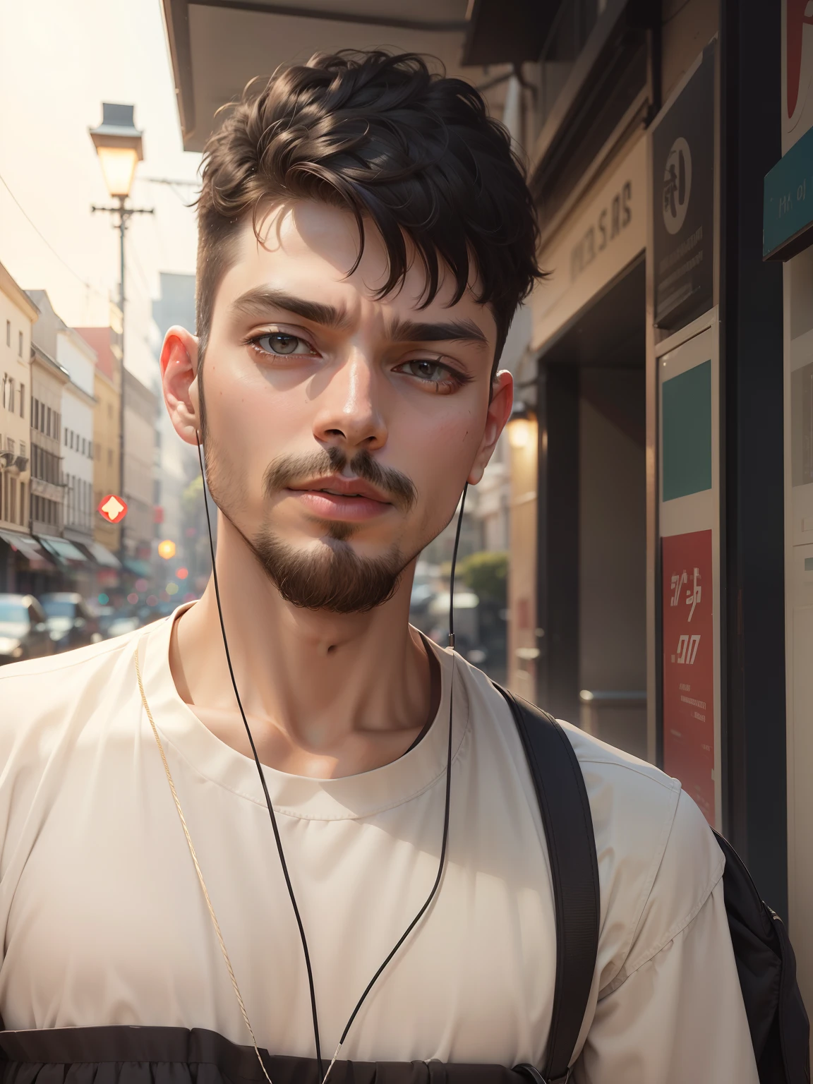 Only background change, image will remain original
