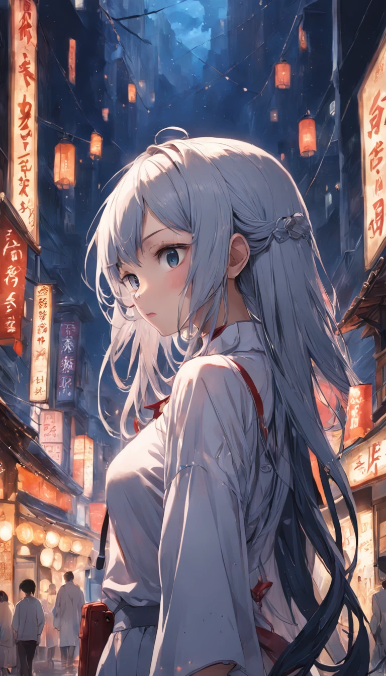 tmasterpiece，best qualtiy，Anime style girls，largeeyes，natta，onbed，Read erotic novels，Long hair