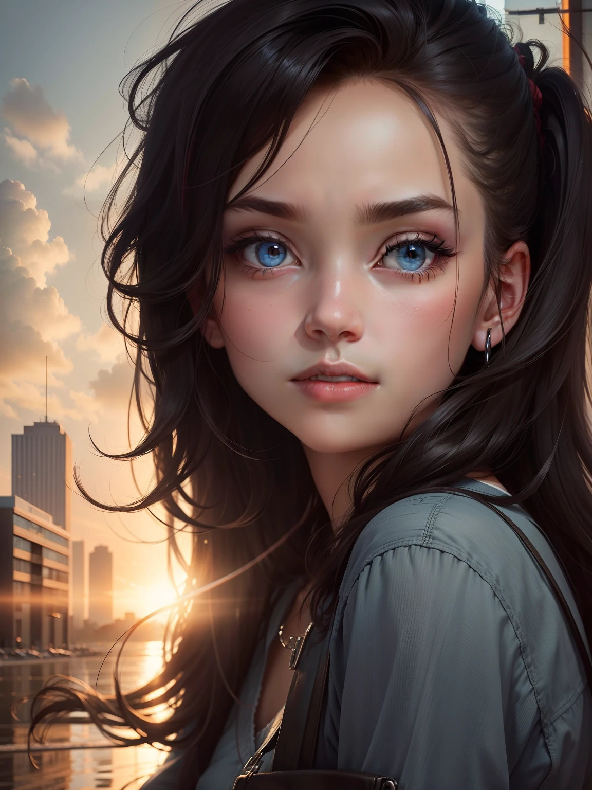 Only background change, image will remain original