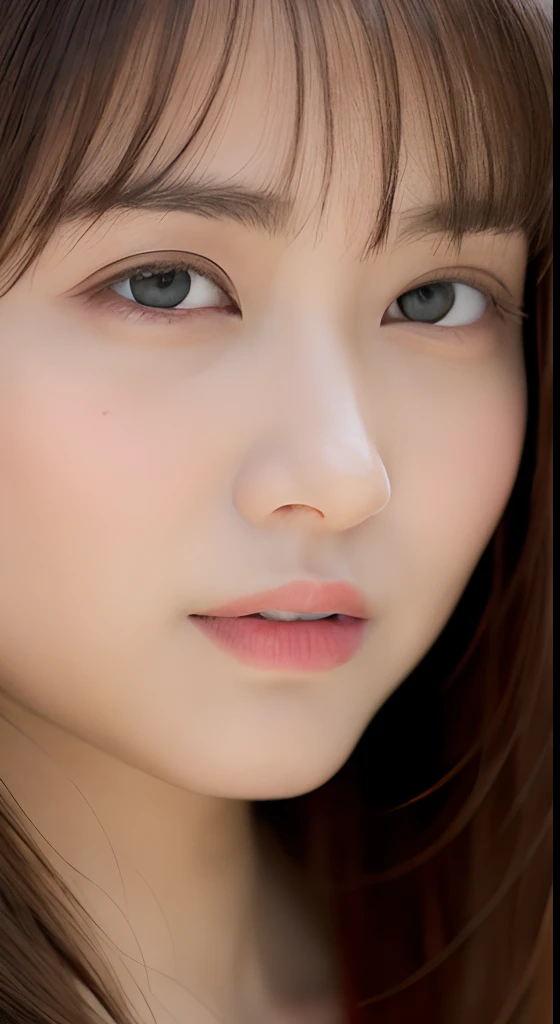 ((top-quality、8k、masterpiece:1.3))、foco nítido:1.2、Beautiful Women in Perfect Style:1.4、Slender abs:1.2、((Dark brown hair、huge tit:1.2))、natural soft light、Highly detailed facial and skin texture、A detailed eye、二重まぶた