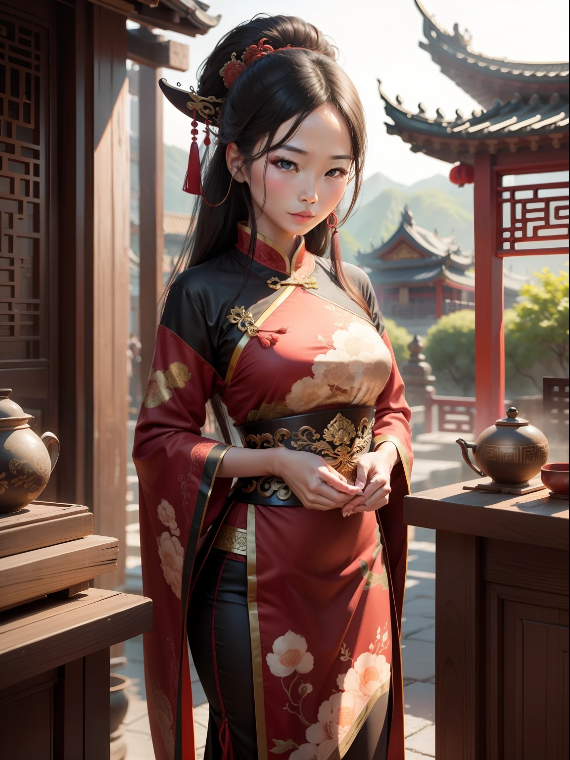 woman, China, ancient, traditional