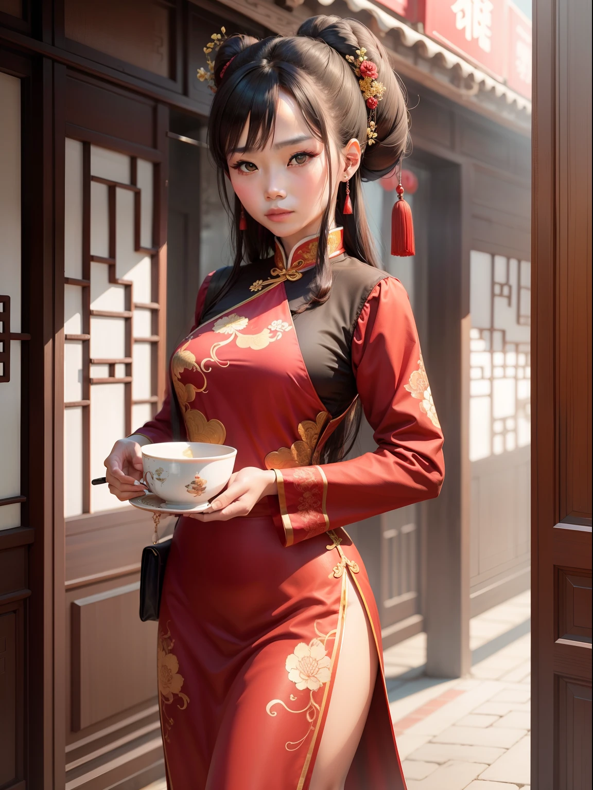 woman, China, ancient, traditional