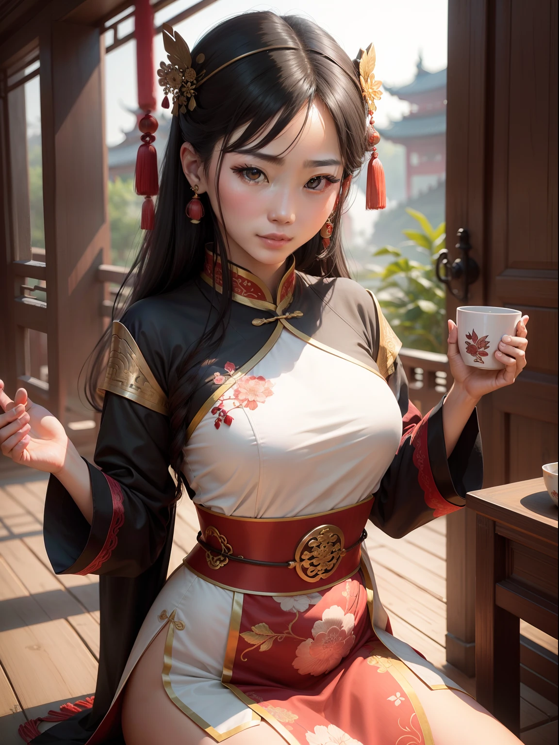 woman, China, ancient, traditional