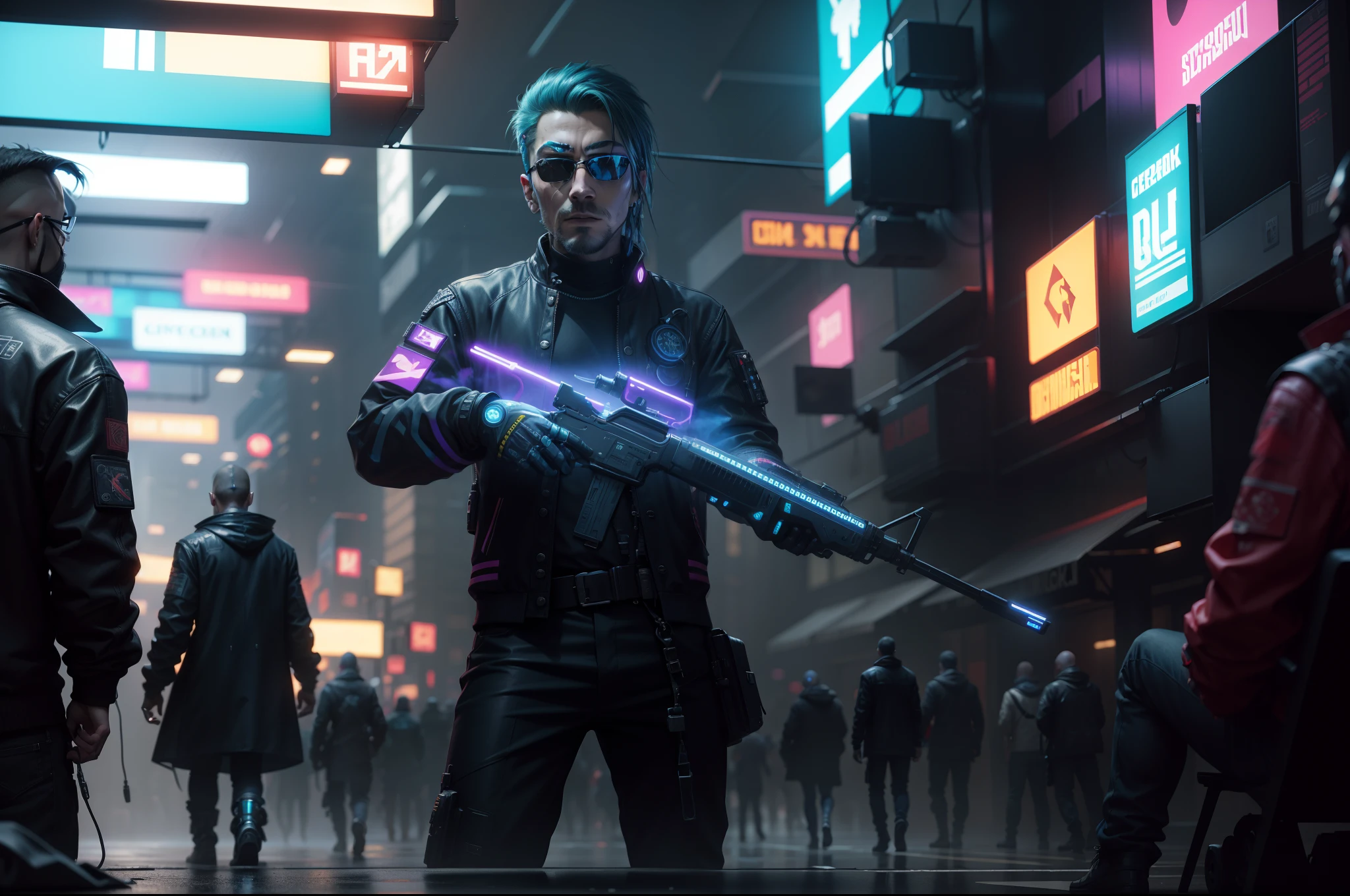 Cyberpunk, don't change the guy