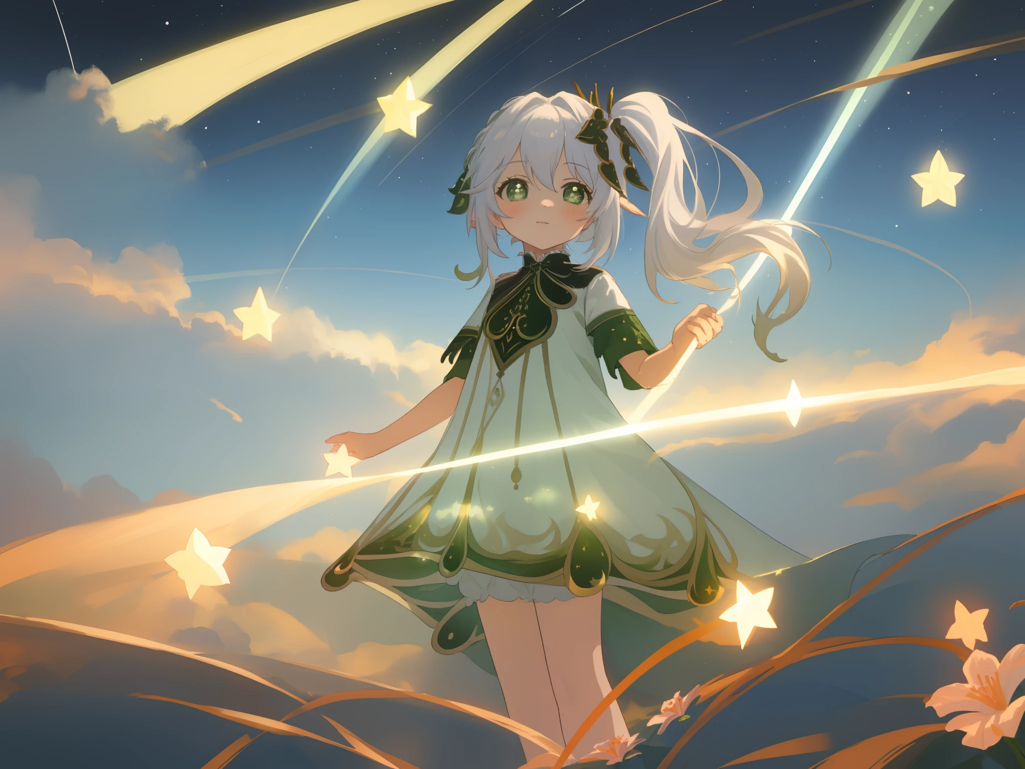 (Highly detailed),Extremely detailed 8k wallpaper,NSFW,((Best quality)),(Masterpiece),profesional photo,a warm color palette,Dynamic Angle,Side ponytail,finedetail,White hair,Green eyes,full bodyesbian,Small breasts,Anime face,Cute face,Detailed light,Best shadow,Looking_at_Viewers, female chiltle giugaki,1girll,ln the forest,naturey,Relaxed,(Highly detailed),Extremely detailed 8k wallpaper,NSFW,((Best quality)),(Masterpiece),profesional photo,a warm color palette,Dynamic Angle,Side ponytail,finedetail,White hair,Green eyes,full bodyesbian,Very_Close_To_Viewers,Small breasts,Tongue stock,Anime face,Cute face,Detailed light,Best shadow,Looking_at_Viewers,cute female child,Little giirll,Wilk stocking,Wet clothes,Loli,flower ribbon,day,Beautiful detailed starry sky,Bright stars,detailed ice,Beautiful and delicate water,River,Starry sky,angel,full bloom,Ocean,lens_flare,Depth of field