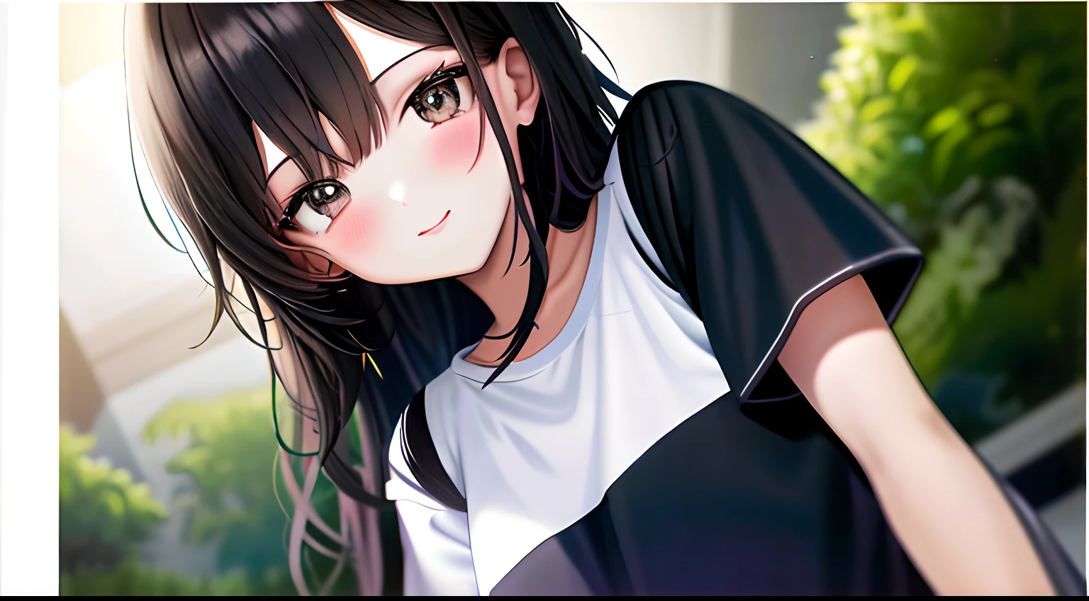 tmasterpiece, top-quality, A high resolution, A 1 girl, nakeness、 20 years old、Have good eyes、unclear、Cute Turtle、fashion hair