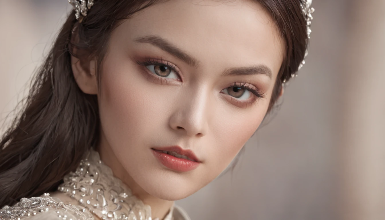 "Mysterious Bibi Dong,Personal Style,Unique shades,High quality detailing,Beautiful depiction,Dynamic angle,Dynamic styling,Colorful costumes,Refined face,Brilliant light and shadow,Delicate expressions,fantastical scenes,spellbinding,Visually astounding,Imaginative creations。"