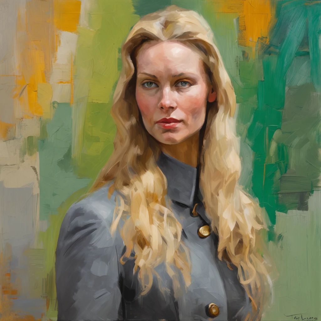 Lonely girl, Tall stature, little chest, closed mouth, Slavic appearance: Green eyes; blond hair; sharp facial features; dimple on the chin; Straight nose; high nose; pronounced high cheekbones; high forehead, stands upright, military uniform: gray double-breasted overcoat; gray pants, full length, black leather gloves, in the middle of the street, Background: A street with a stone paved road with European stone houses from the first half of the 20th century, High quality shadows, High quality of light, High quality clothing, Masterpiece picture quality, max detail, Masterpiece quality.