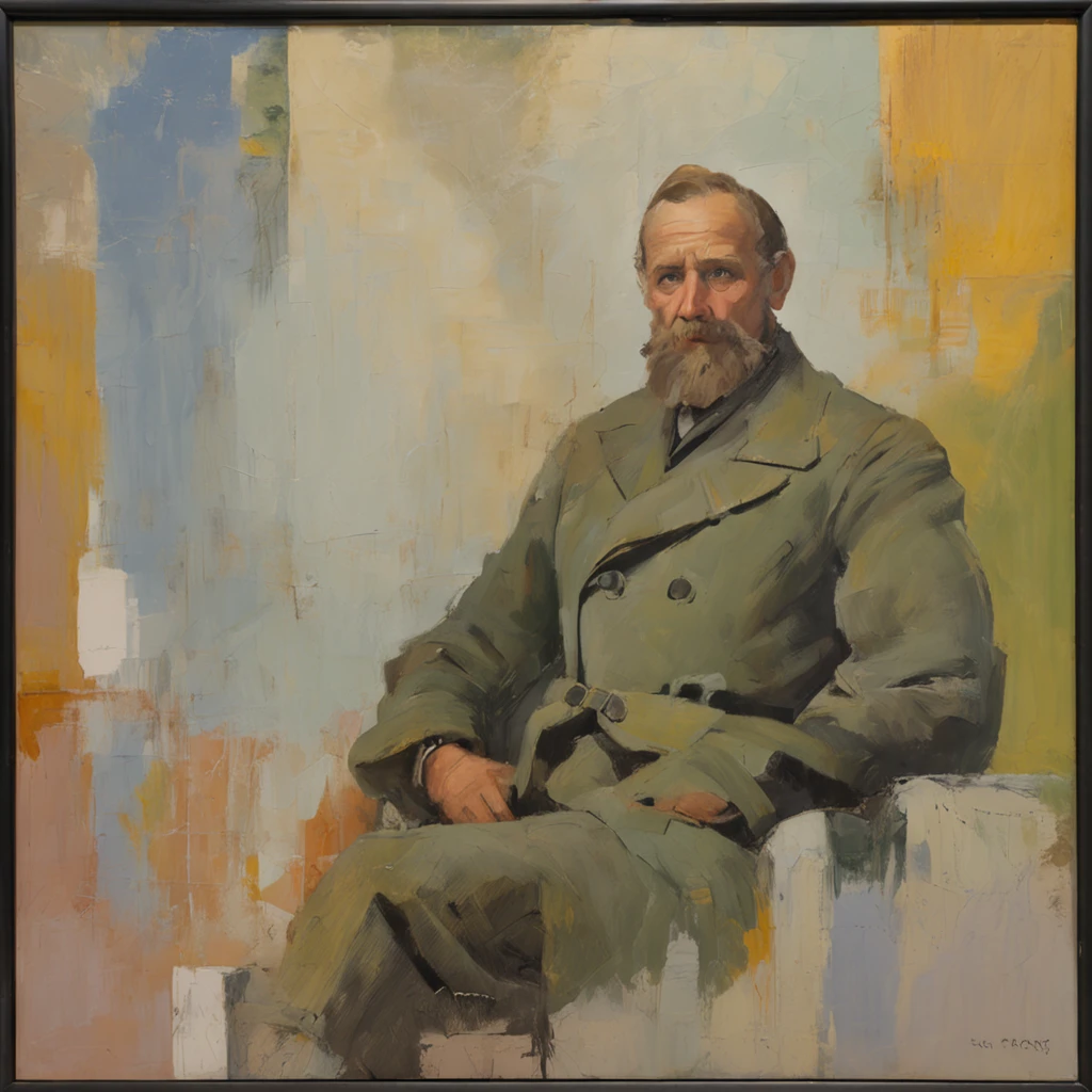 Lonely young adult girl, Tall stature, little chest, closed mouth, Slavic appearance: Green eyes; blond hair; sharp facial features; dimple on the chin; Straight nose; high nose; pronounced high cheekbones; high forehead, stands upright, military uniform: gray double-breasted overcoat; gray pants, full length, black leather gloves, in the middle of the street, Background: A street with a stone paved road with European stone houses from the first half of the 20th century, High quality shadows, High quality of light, High quality clothing, Masterpiece picture quality, max detail, Masterpiece quality.
