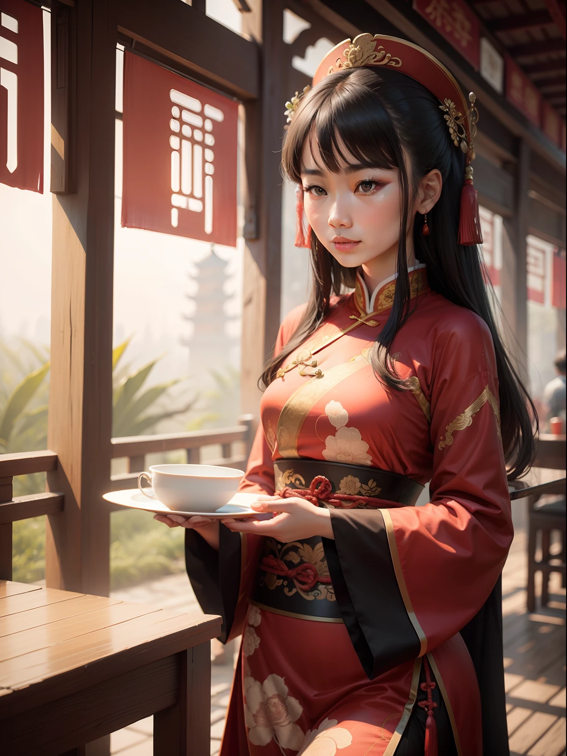 woman, China, ancient, traditional