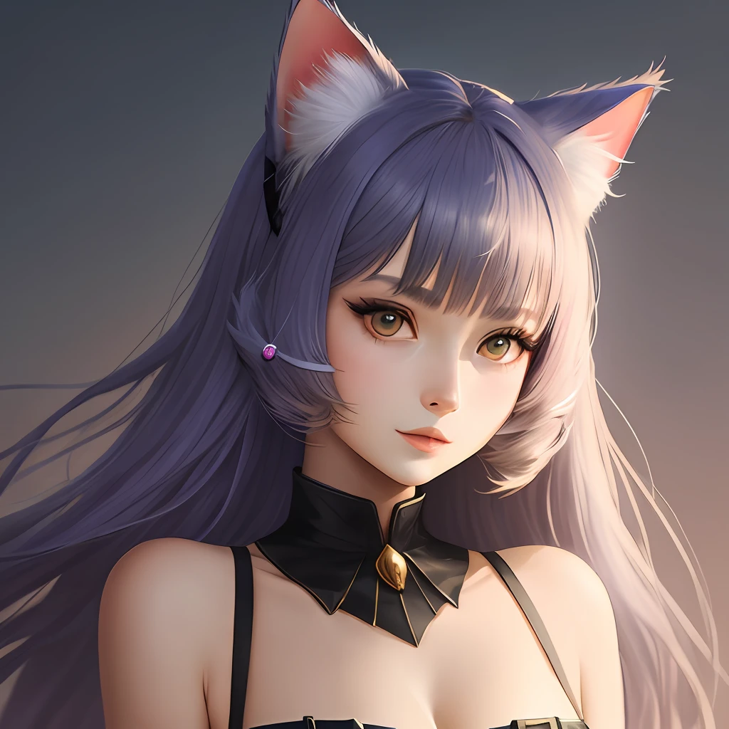 Cat-eared lady