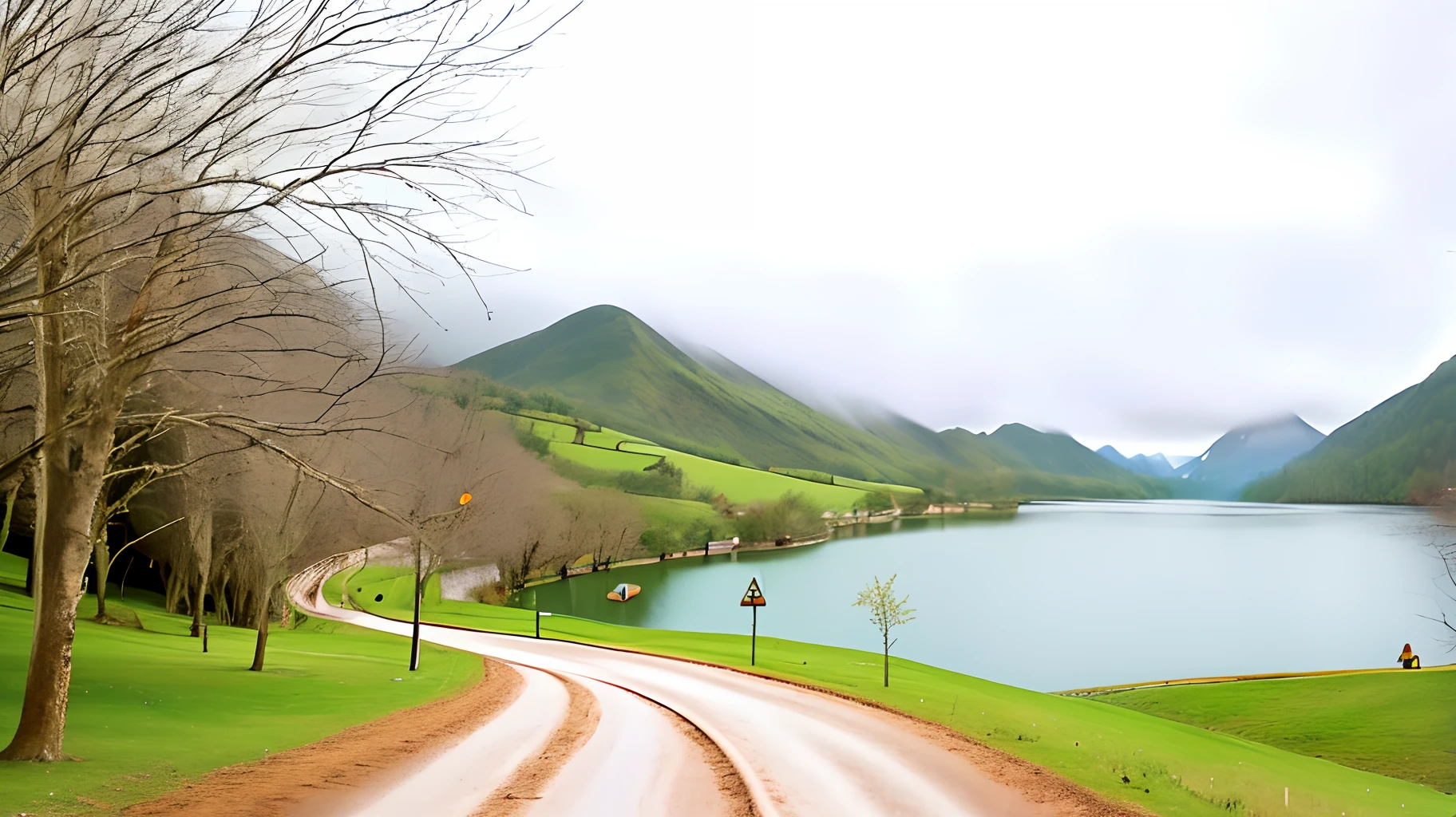A heart-warming landscape