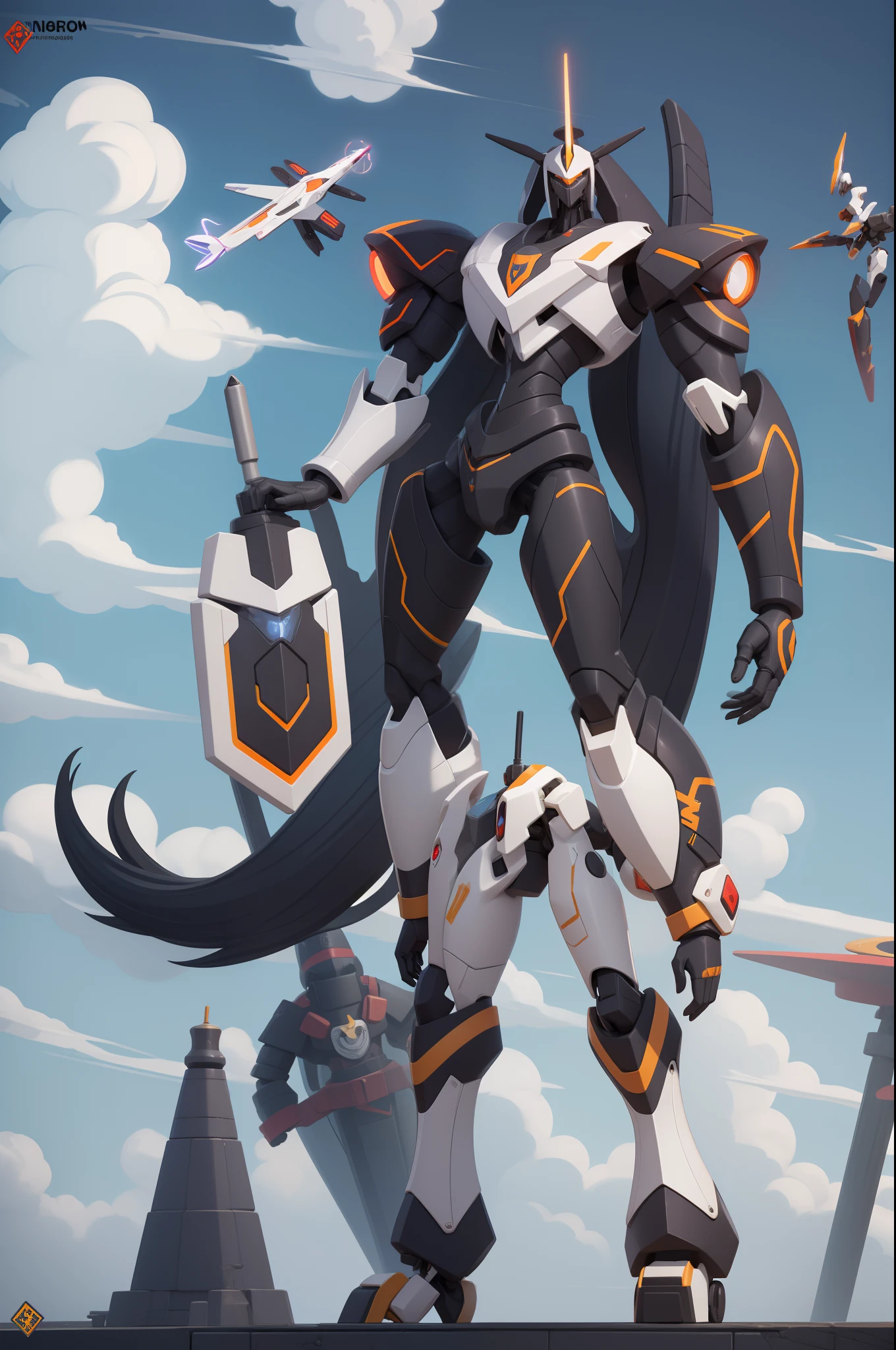 mech, style N3O-A1PHAangel mech,N3O-A1PHA style