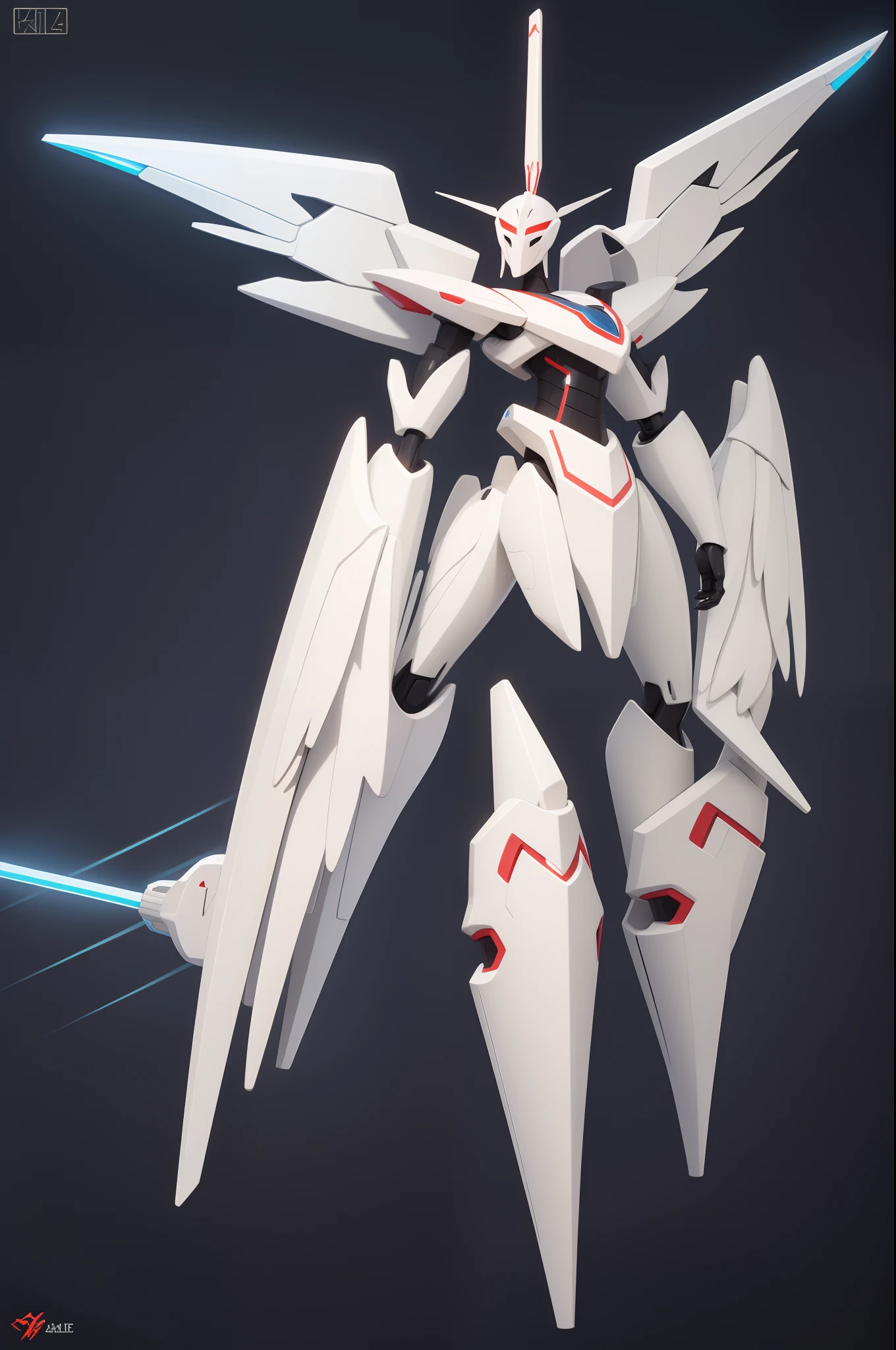angel mech,N3O-A1PHA style