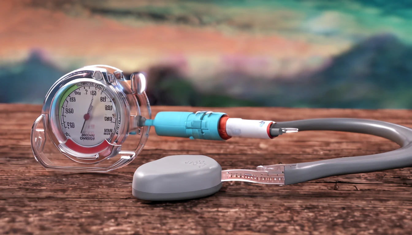 A blood glucose meter that does not prick a finger