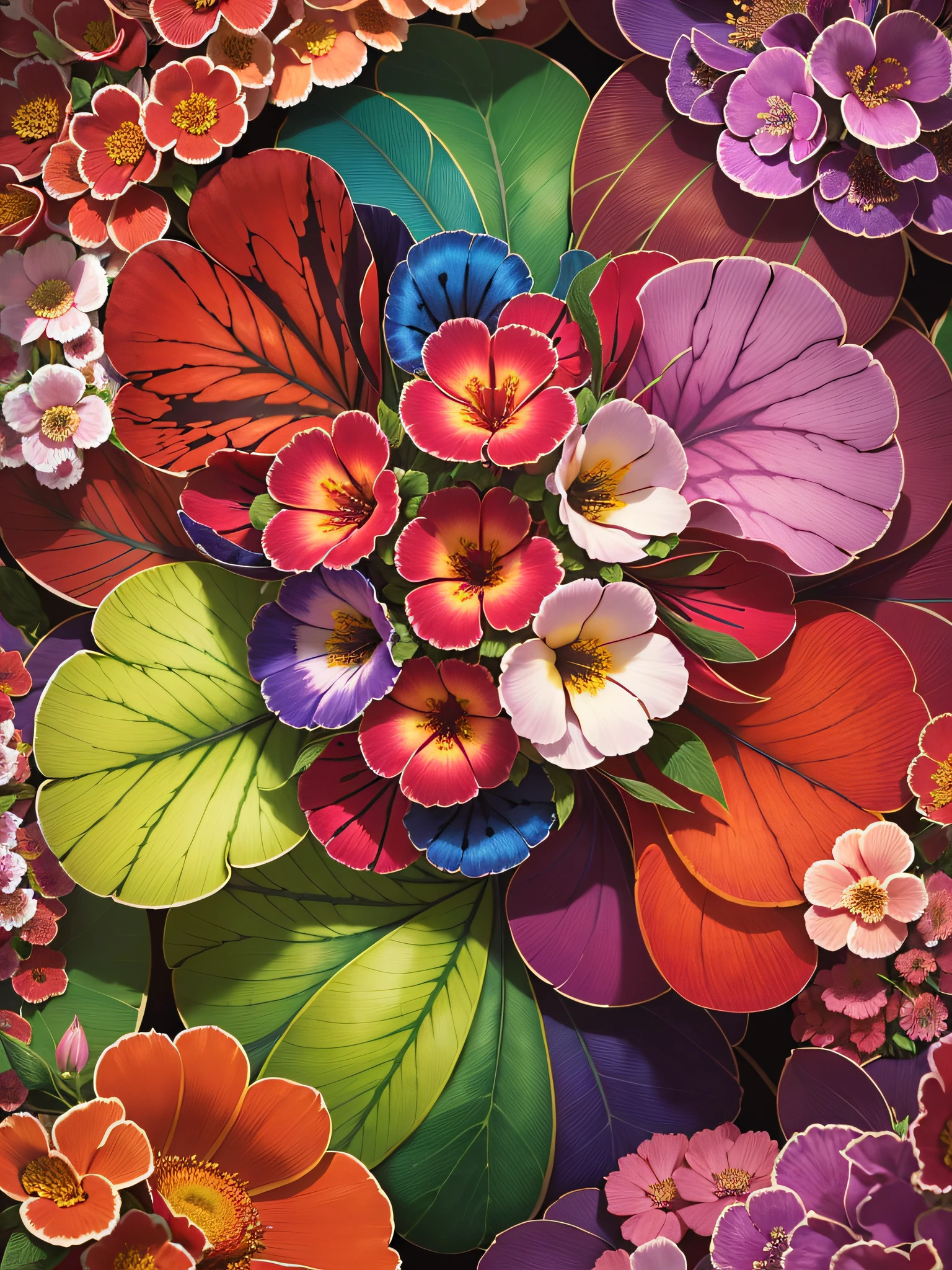 "((Multicolored + vibrant) * 1.3) kaleidoscope vision * 1.1, (Impatiens walleriana + flowers) * 1.2), realistic masterpiece of ultra-definition, unparalleled high resolution, perfection in quality. --en"