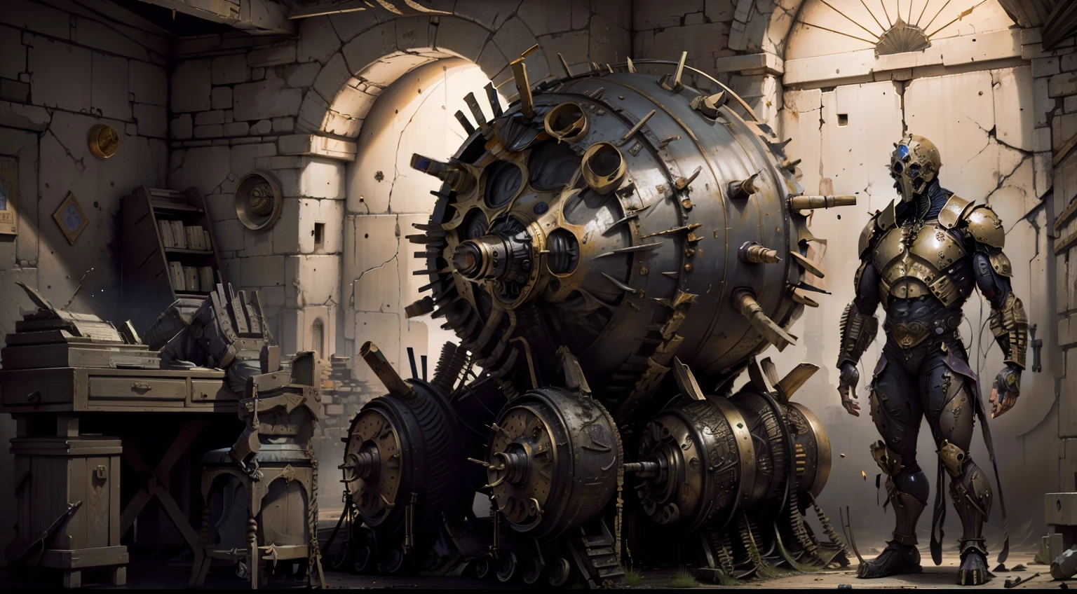 Alchemy Observatory,Ancient extraterrestrial detectors,The shell is broken