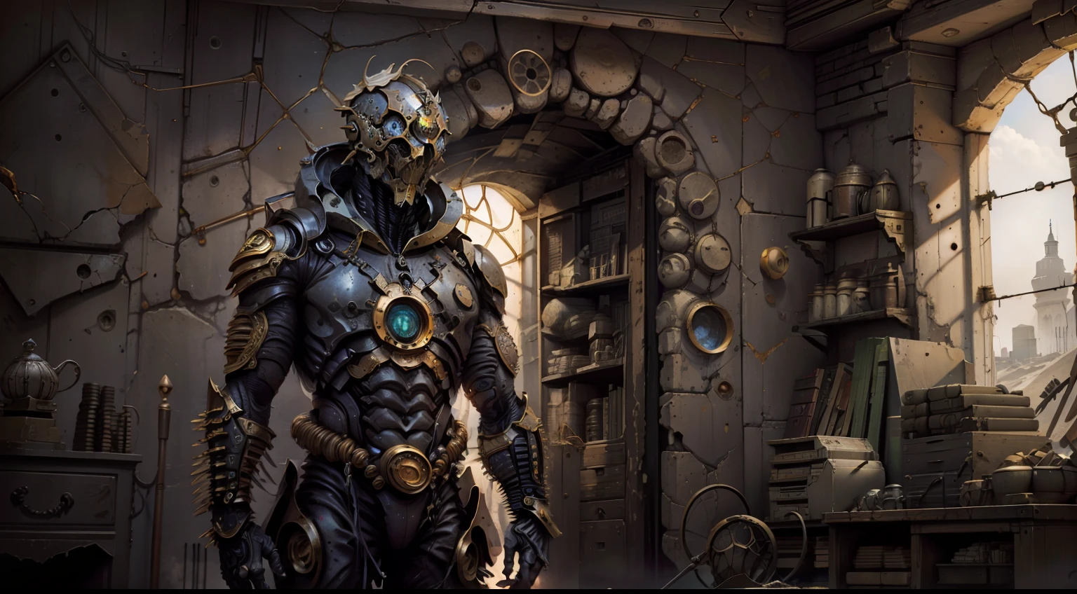 Alchemy Observatory，Ancient extraterrestrial detectors，The shell is broken
