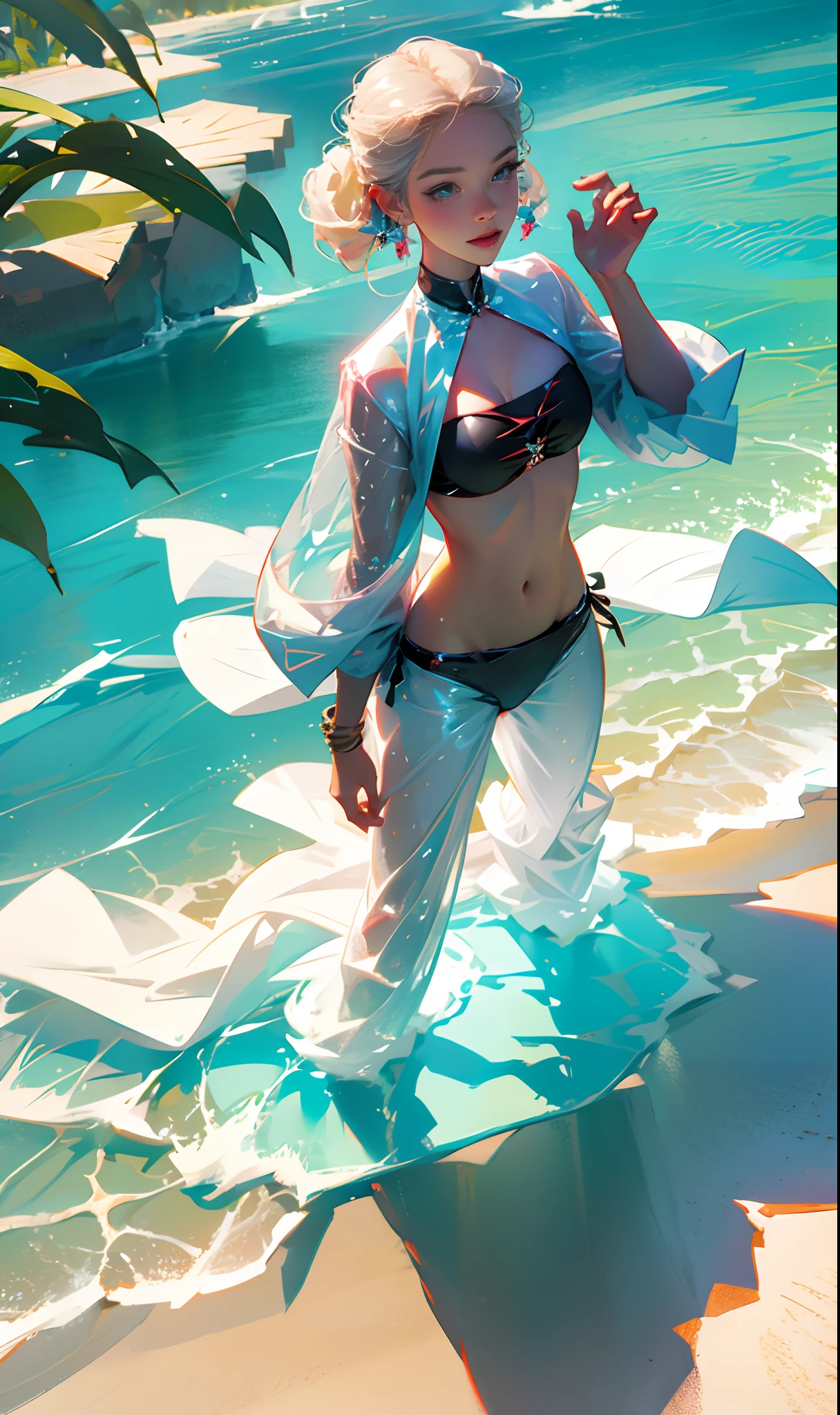 Anime girl sexy feet