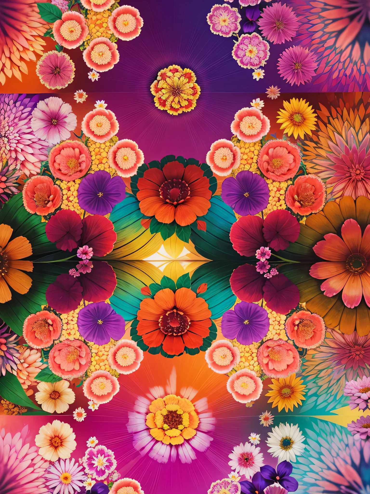 ((Multicolor+vibrant)*1.3) kaleidoscope vision *1.1, (Gloxinia+flowers)*1.2), ultra-realistic masterpiece of ultra-definition, unparalleled high resolution, perfection in quality