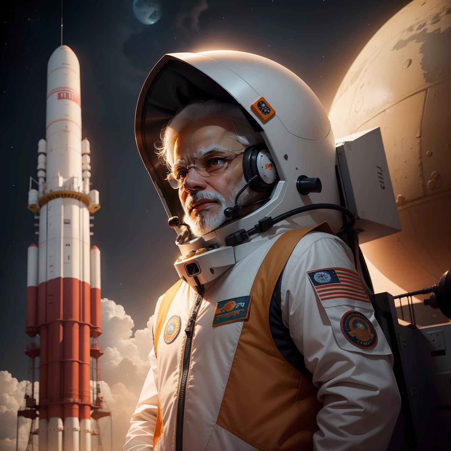Narendra Modi astronaut total is CHANDRAYAAN 3