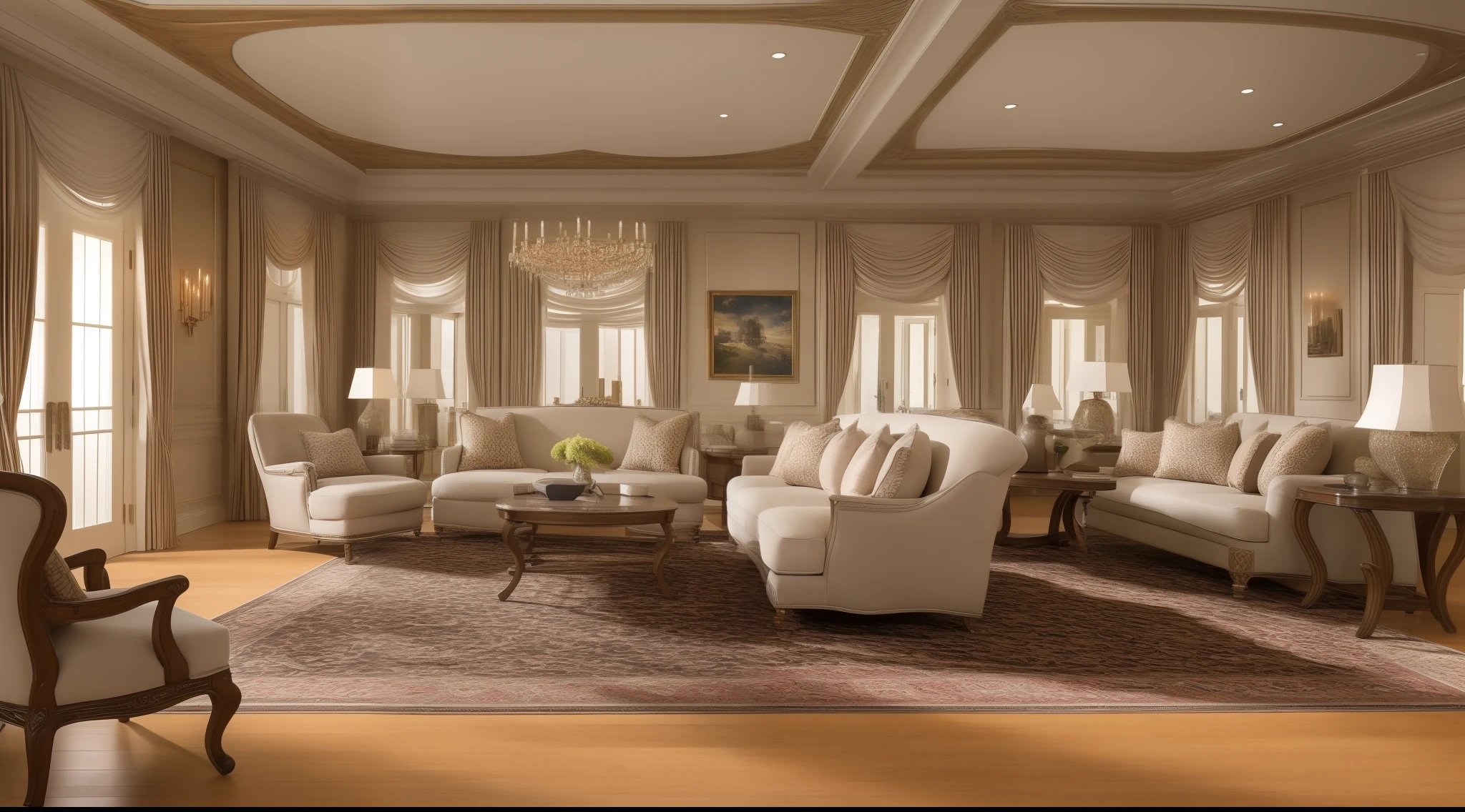 shot from front、Office、The whole picture、Quite large room、Quiet room、masterpiece, top-quality, in 8K , intricate detailes, ultra-detailliert , light Particle、32K Digital Paint, Hyper-Realism, No background