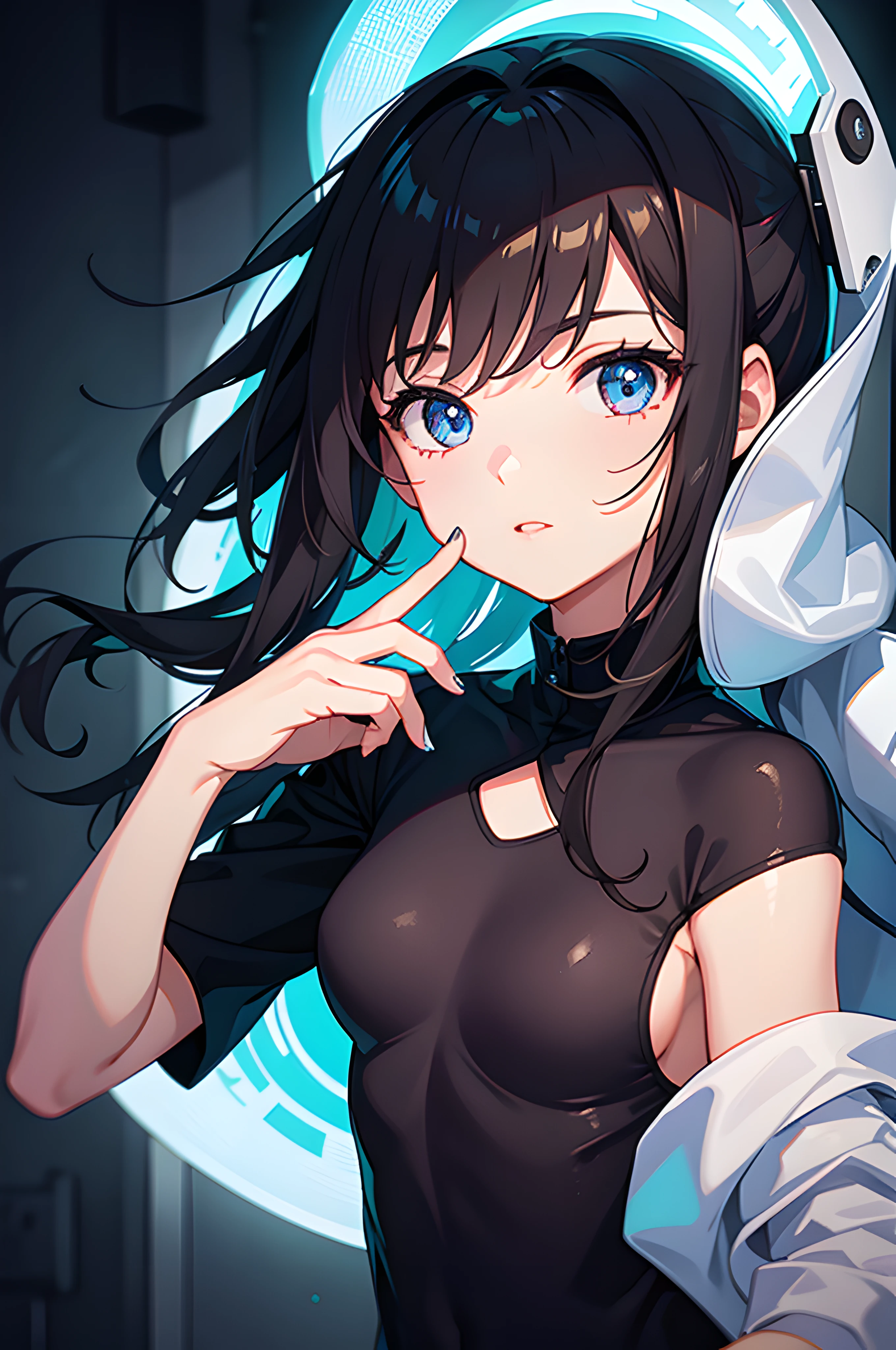 1girl,in the dark