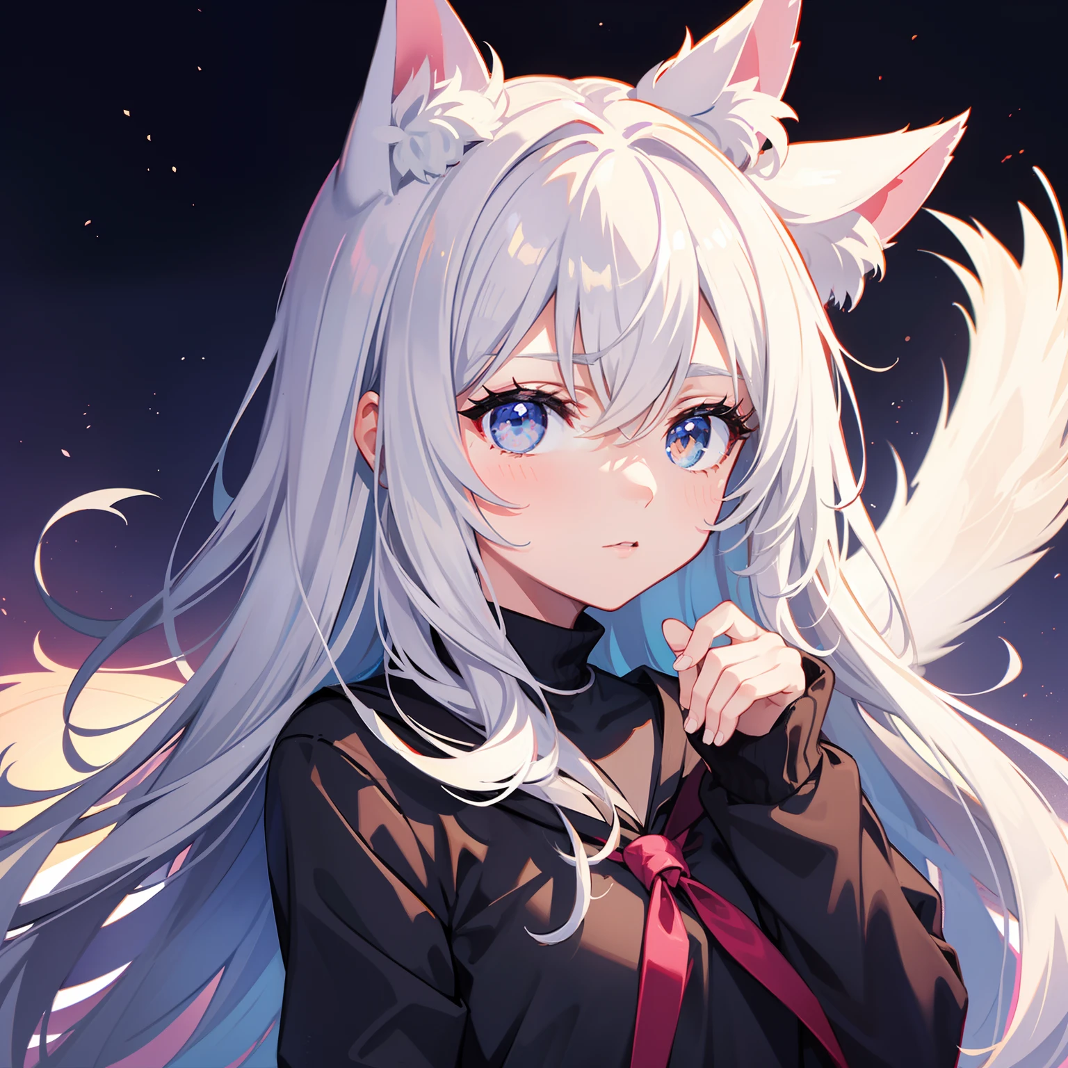 Cat-eared girl,nakeness,Unoccluded