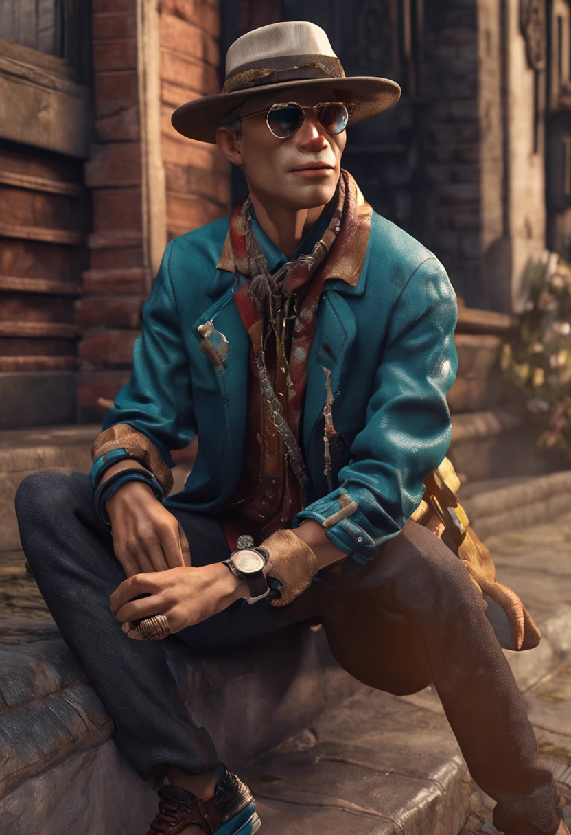 Street fashion、Male one、full bodyesbian、Hats、Standing、Canada、without background、masterpiece、top-quality、8K、detailed skin textures、Detailed Cloth Texture、beautifull detailed face、intricate-detail、ultra-detailliert
