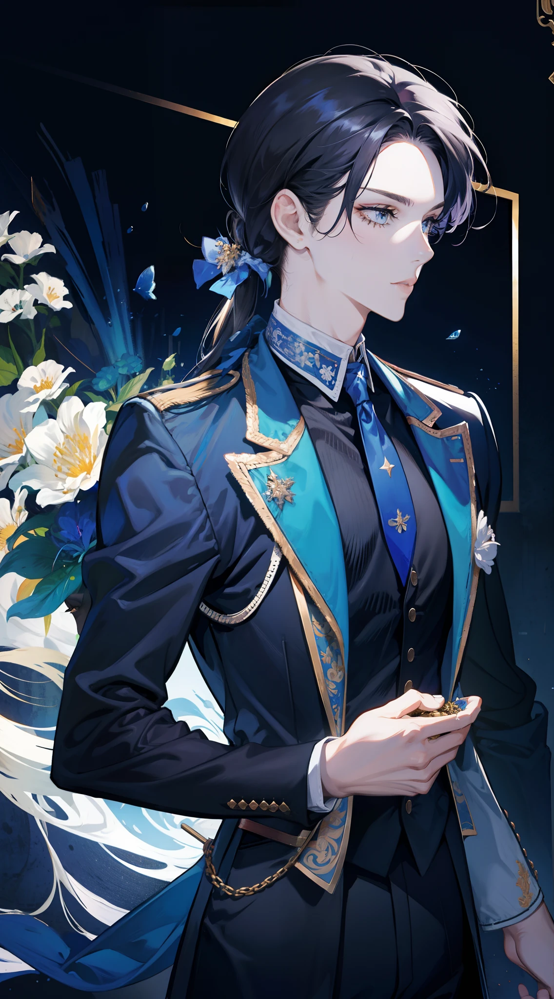 Plus ponytail