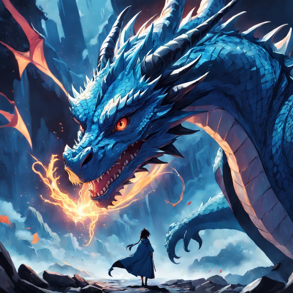 dragon blue