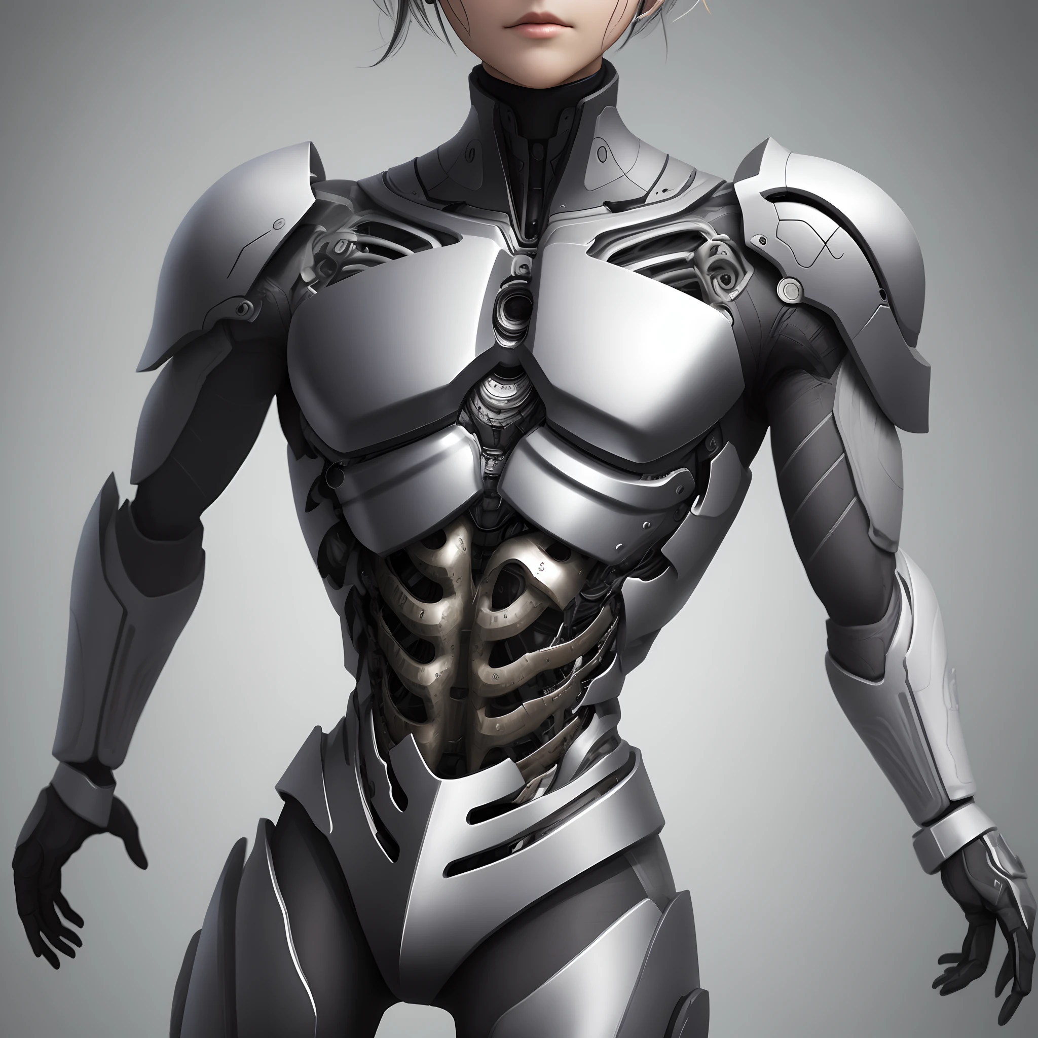 The upper part of the body,nakeness