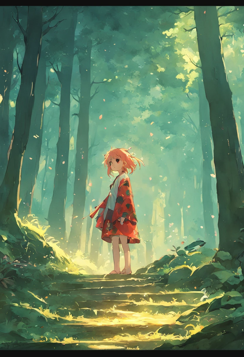 havia um guaxinin na foresta, guaxinin feliz, pintura SNES