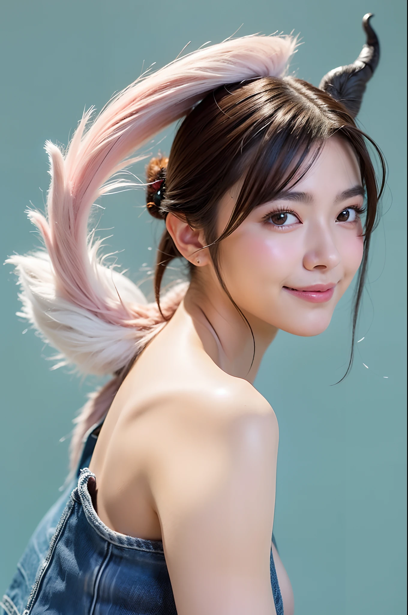 (Photo by Canon EOS R6, 85 mm, 1/1250, f/2.0, ISO 400)、extra detailed body、extra detailed face、best qualtiy:1.2)、femele、looking at viewert、(denim pant)、(Random background:1.4)、full bodyesbian、Precise proportions、(Japan person model)、18 year old girl、Slim model、Curta、The hairstyle is random、Super big smile、long leges、little ass、鎖骨、hason、double weave、A Japanese lady、Beautiful and delicate face、White skin of the、real looking skin、(详细的脸)、Well-shaped round face、pores、超A high resolution、 8K、Parameters Best quality、tmasterpiece、(hentail realism:2.0)、detaileds、skin detailed、The hairstyle is random、beautidful eyes、An Asian girl、MuCoi、Beautiful fece、Studio lighting、(((teaxs)))、Natural abs、bare shoulders、oval-face、二重まぶた、Central eye、独奏、((Light pink areola))、Delicate and sexy(鎖骨:1.3)、(shiny skins:0.8)、(tmasterpiece:1.4)、(top-quality:1.4)、Natural(Perfect breasts,good shape:1.25)、shiny lip、(sfv)、(One on one breast)、((ultra gigantic tits))、((Small areolas))、((an ultra-Small Face))、((pubick hair))、Use your upper armpits to straighten your chest