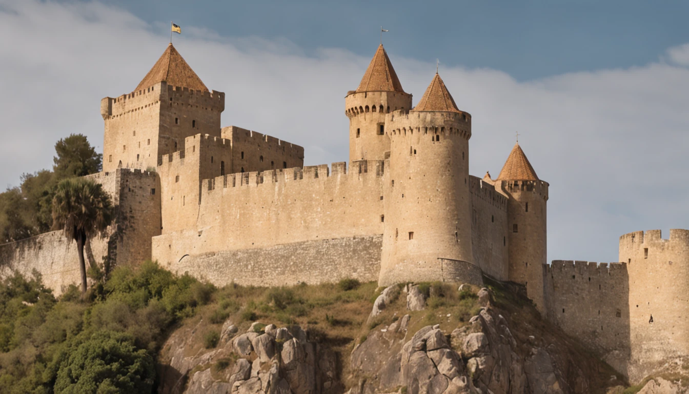 castelo dourado medieval