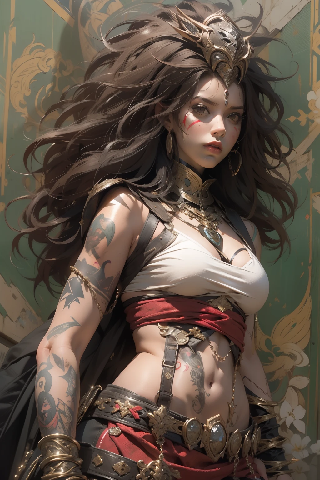 (a women half human half insect:1.2), spider lower body, human upper body,pretty face, cute lips, big boobs, muscular body, slim figure, sexy figure, details of anatomy, very long hair, horror, demonic, Masterpiece, best quality, 8k