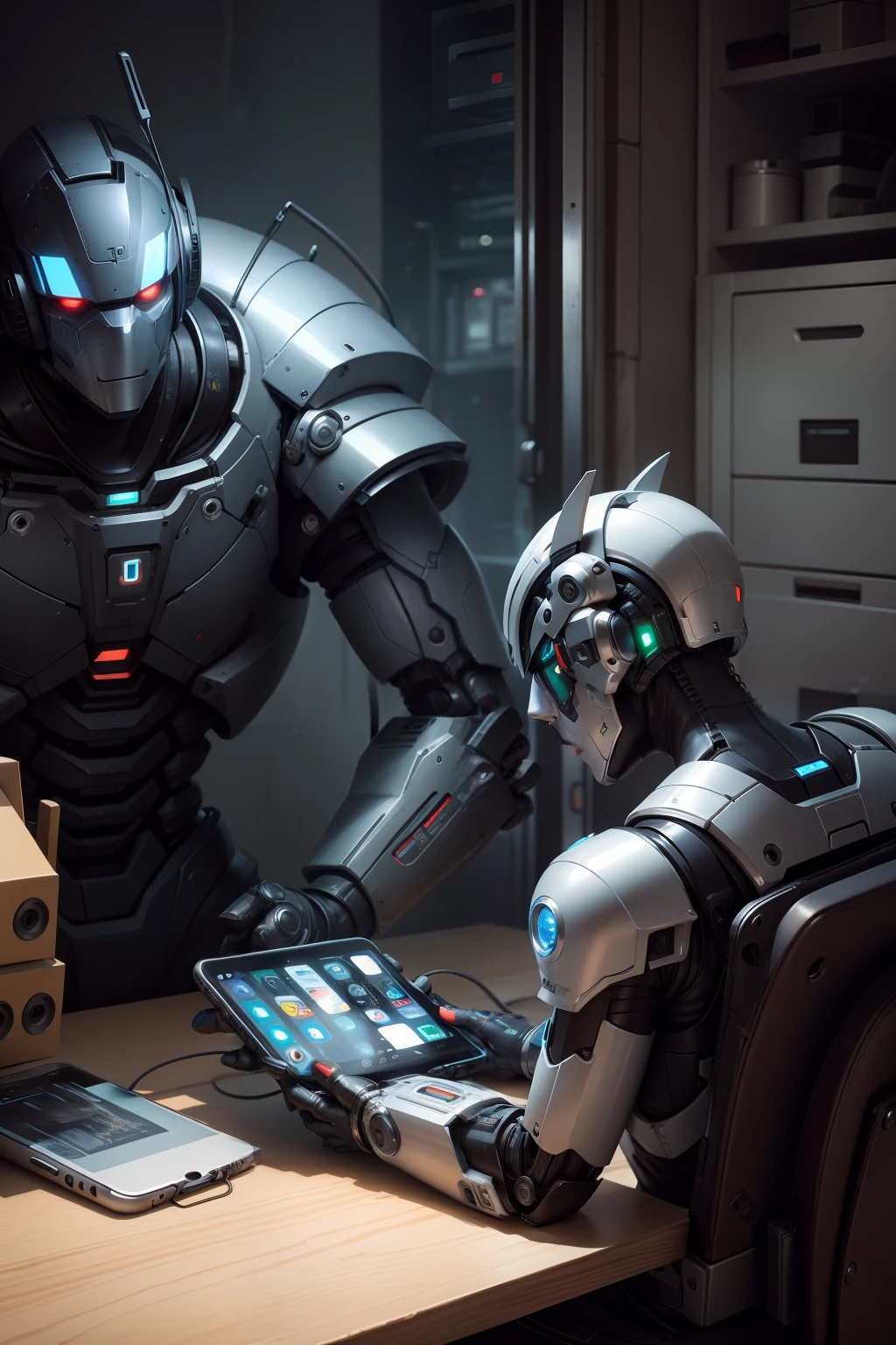 robot reparer smartphone
