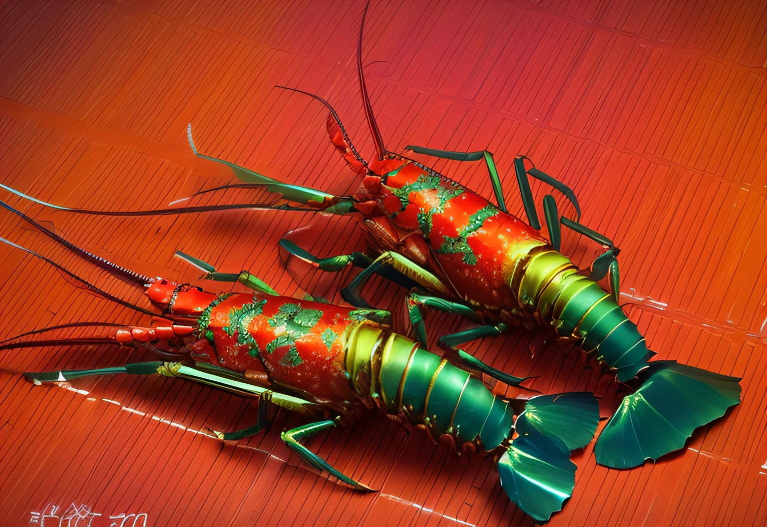 lobster, crustacean, 🦩🪐🐞👩🏻🦳, ferocious appearance, lobster themed armour, shrimps are all over the ground, lobster, Ready to eat, cocroach, chitin, 240p, Strange giant insects, monsters, giant beasts, horror